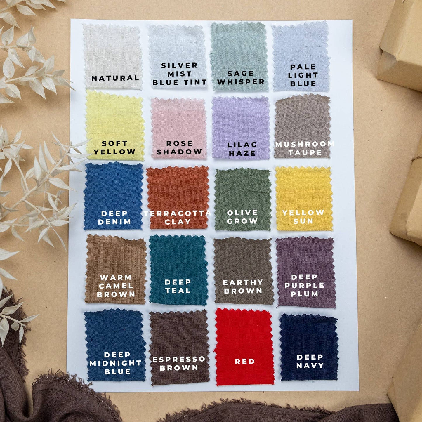 Secret Spark-Dune Washed Linen Rayon-fabric-gather here online