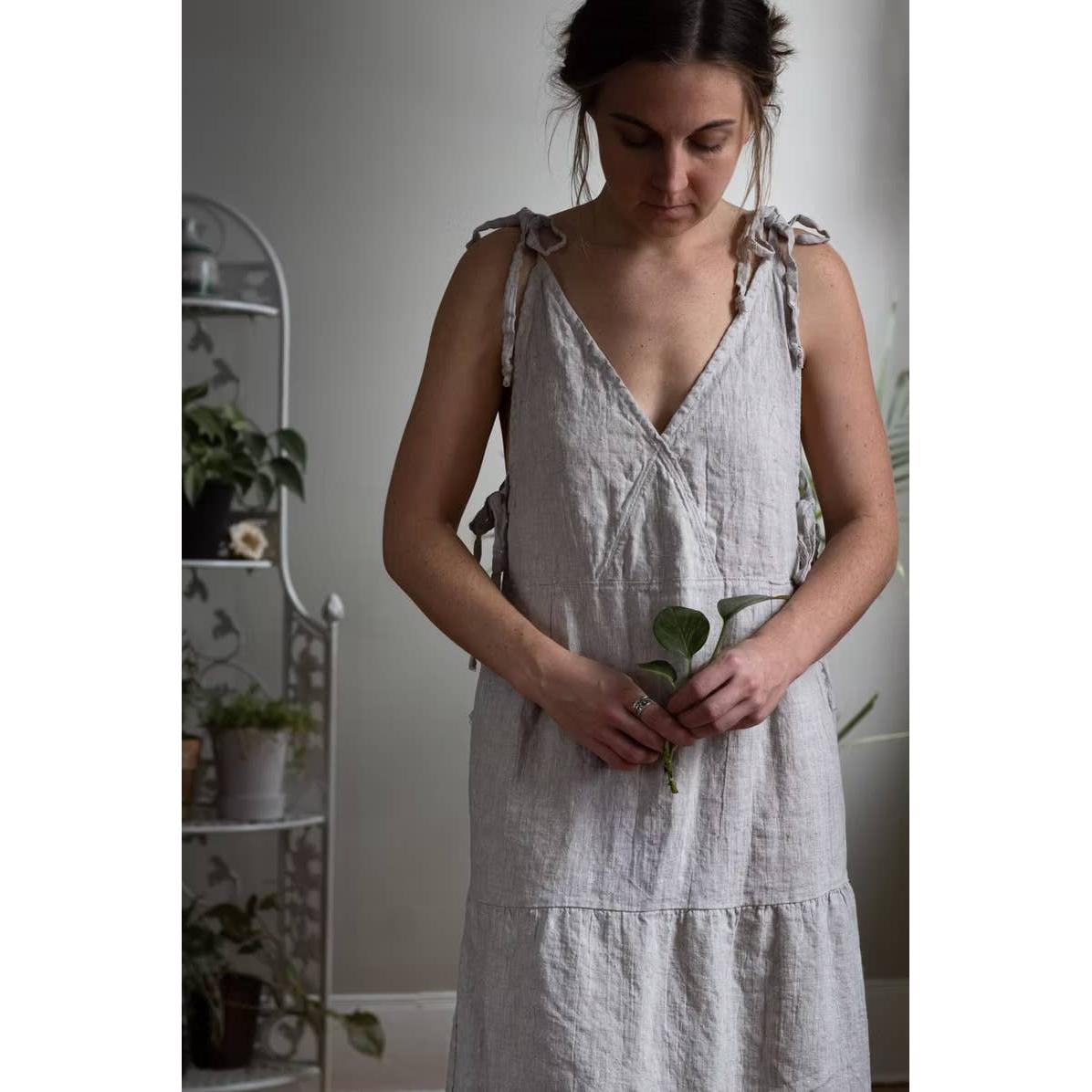 Charlie Darwin Textiles-Gypsy Moth Maxi Dress Pattern-sewing pattern-gather here online