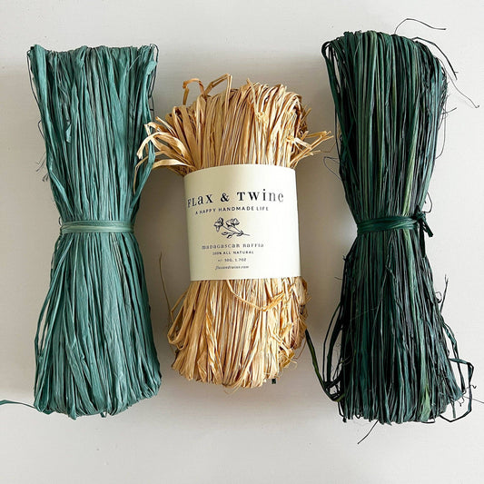 Flax & Twine-Autumn Baskets Kit - Deep Pool-craft kit-gather here online