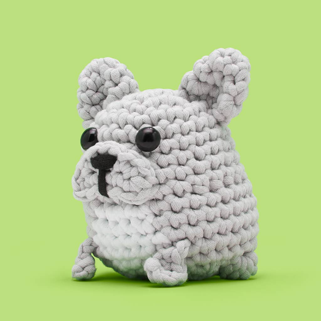 The Woobles-Hugo the French Bulldog Crochet Kit-knitting / crochet kit-gather here online