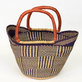 Gitzell-Small U-Shopper Grocery Tote Basket-accessory-gather here online