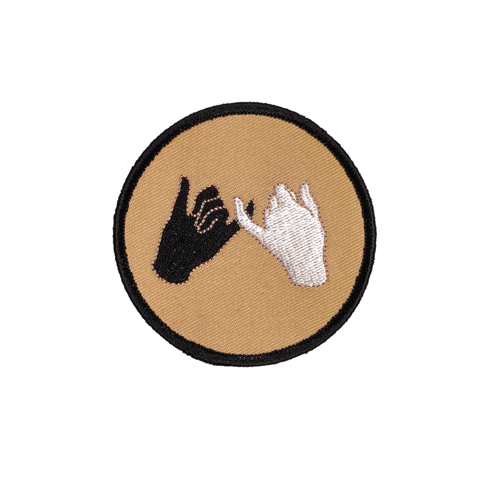 Oxford Pennant-Pinky Swear Iron-On Patch-patches + pins-gather here online