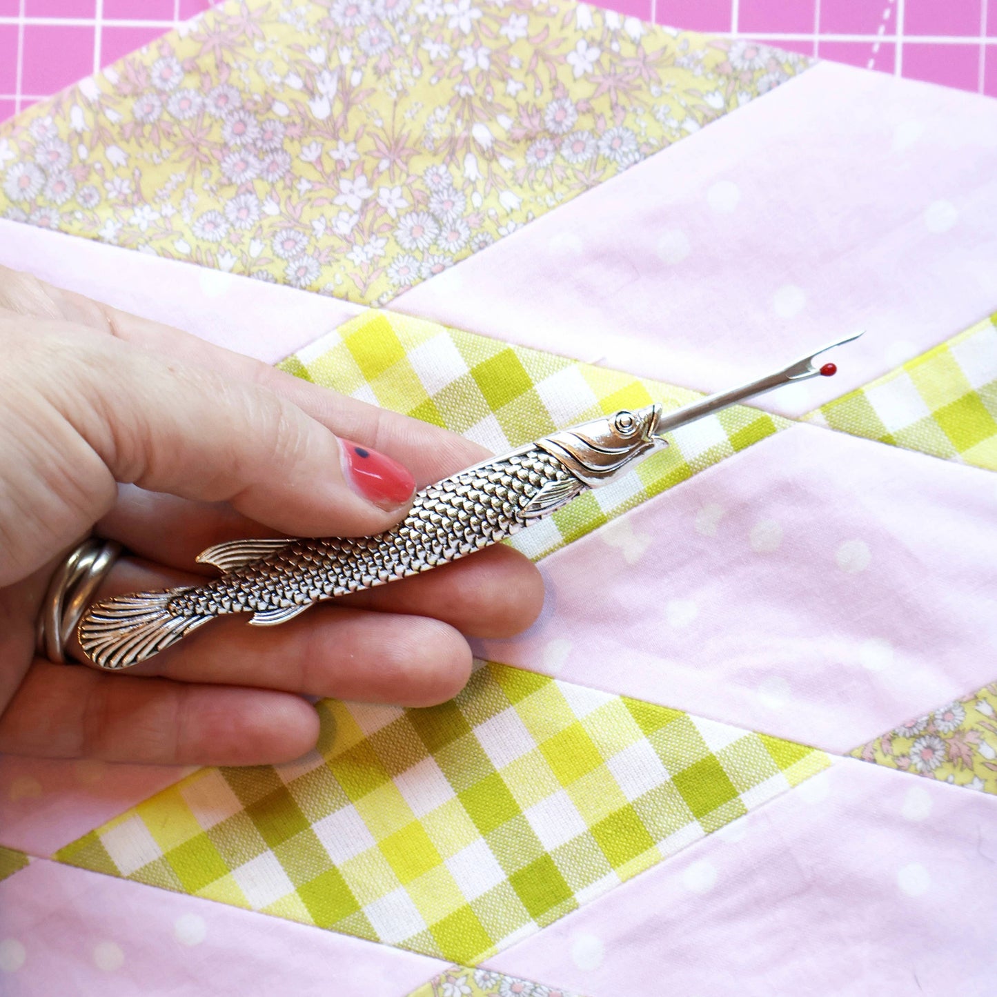 Feral Notions-Fish Seam Ripper-sewing notion-gather here online