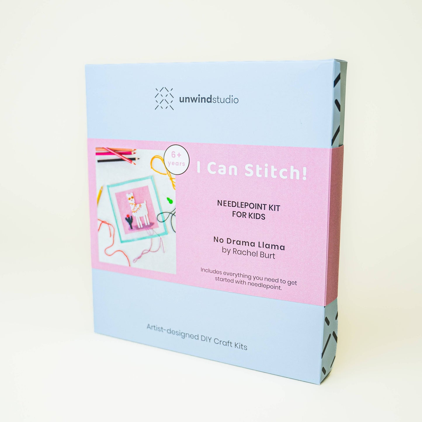 Unwind Studio-Mickebana Trio Pink - Needlepoint Kit for Kids-embroidery kit-gather here online