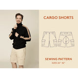 Wardrobe By Me-Cargo Shorts Pattern-sewing pattern-gather here online
