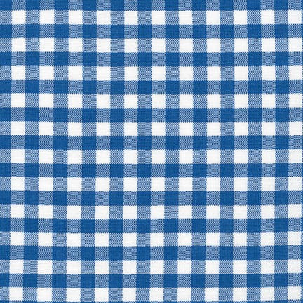 Robert Kaufman-Carolina Gingham 1/2" Royal-fabric-gather here online