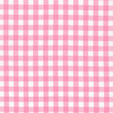 Robert Kaufman-Carolina Gingham 1/2" Candy Pink-fabric-gather here online