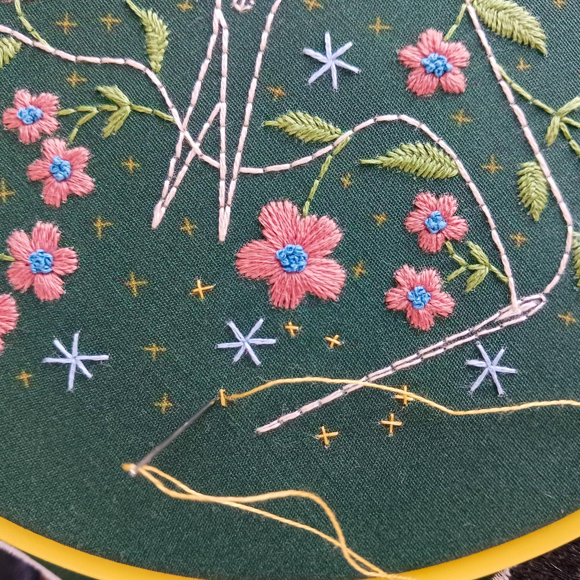 CozyBlue-Stitchcraft Embroidery Kit-embroidery kit-gather here online