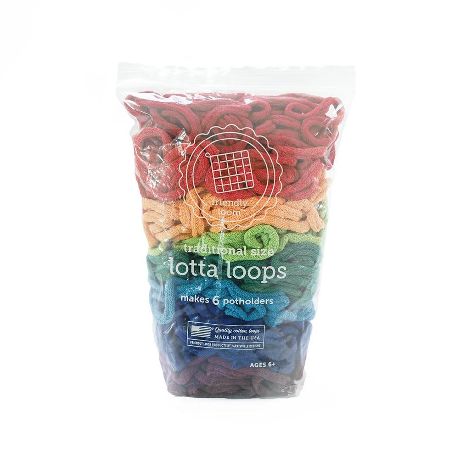 Friendly Loom-Lotta Loops - Traditional-craft notion-Rainbow-gather here online