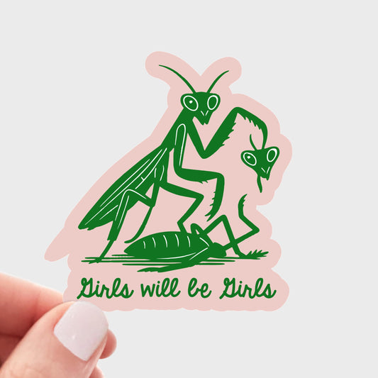 Yarnival-Girls Will Be Girls Sticker-sticker-gather here online