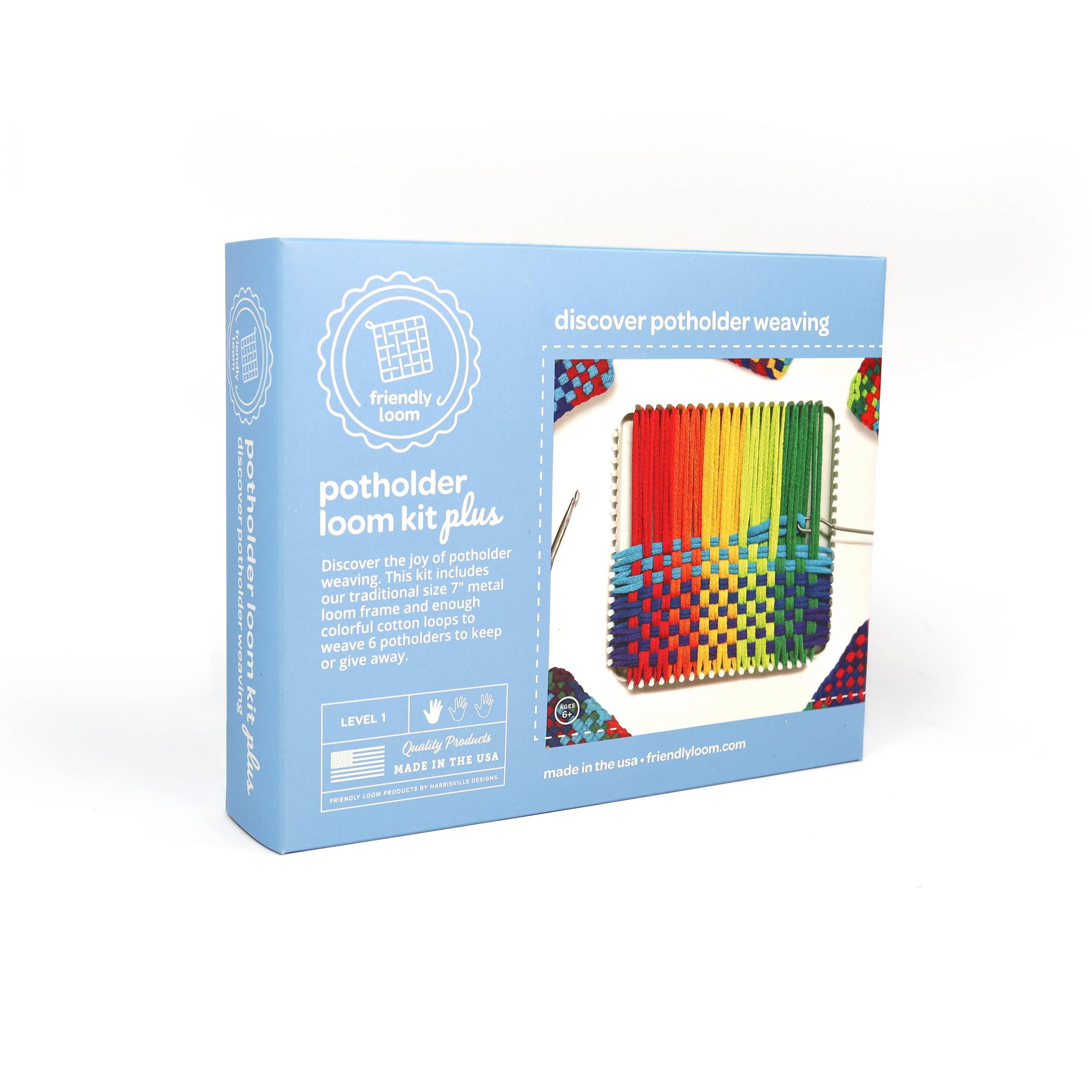 Potholder Loom Kit plus - 7" – gather here online