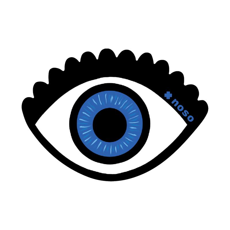 Noso Patches-Evil Eye Adhesive Patch-patches + pins-gather here online