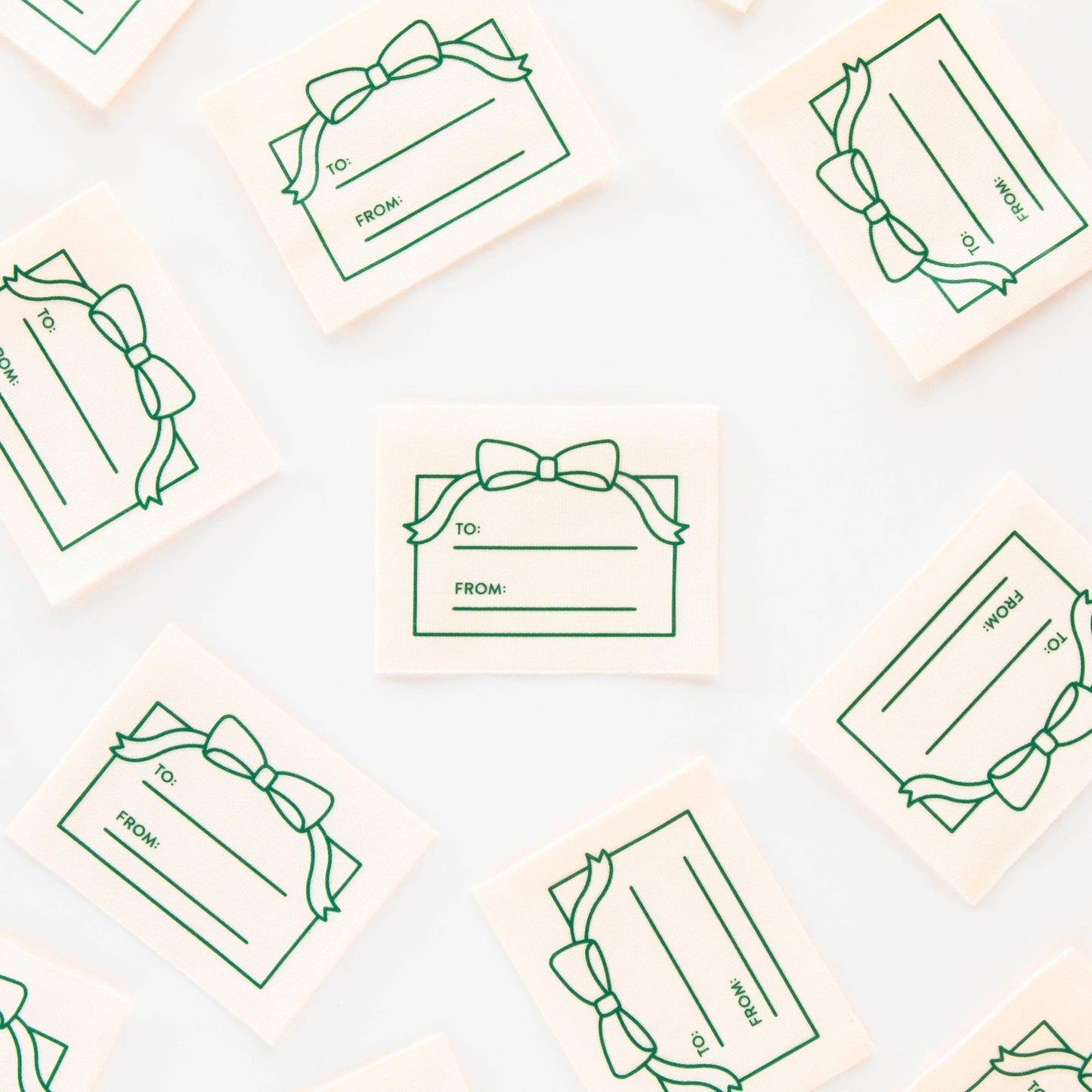 Sarah Hearts-To-From Gift Organic Cotton Write In Sewing Labels-sewing notion-gather here online