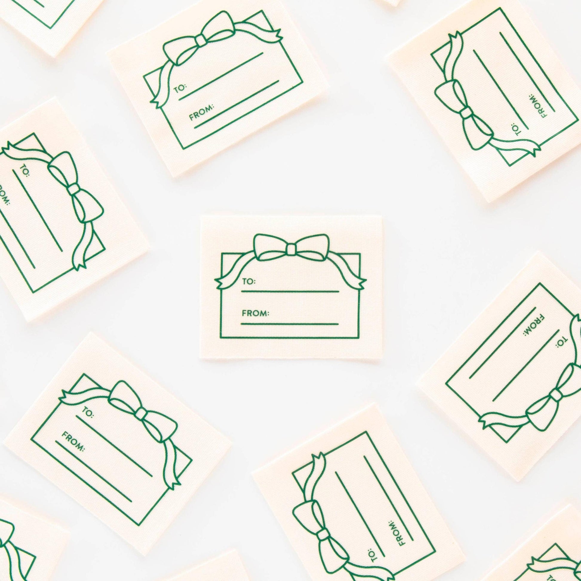 Sarah Hearts-To-From Gift Organic Cotton Write In Sewing Labels-sewing notion-gather here online