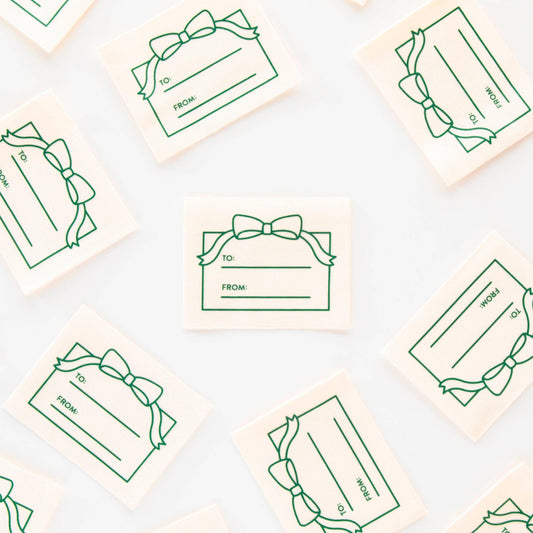 Sarah Hearts-To-From Gift Organic Cotton Write In Sewing Labels-sewing notion-gather here online