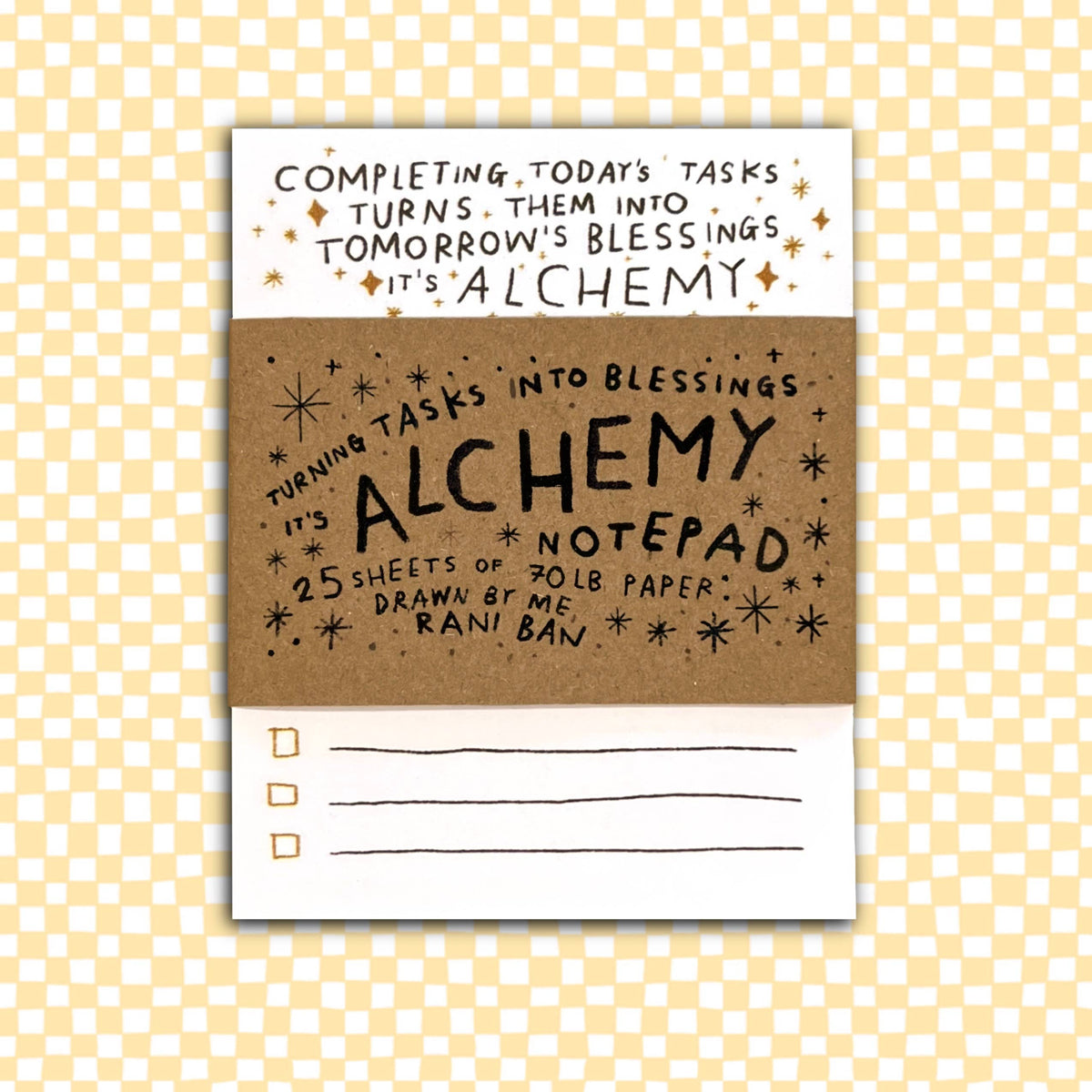 RANI BAN CO-Alchemy Notepad-accessory-gather here online