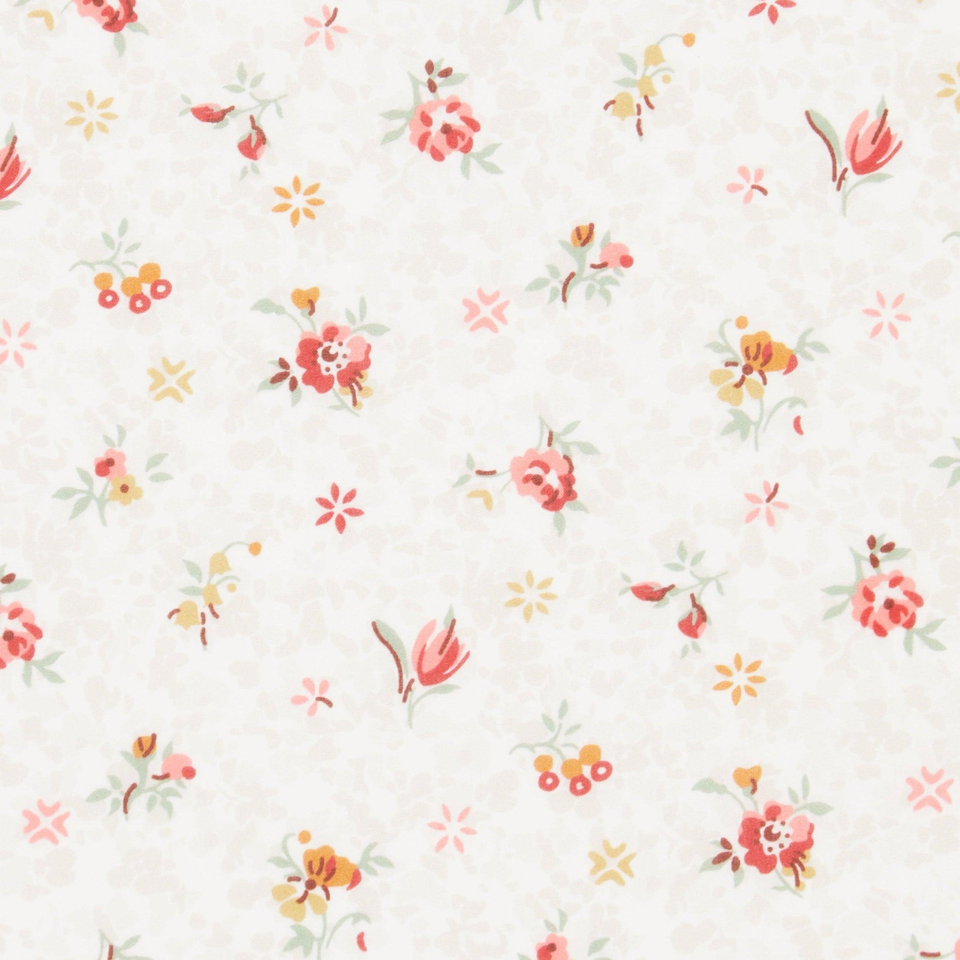 Liberty of London-Tana Lawn - Chiara Red-fabric-gather here online