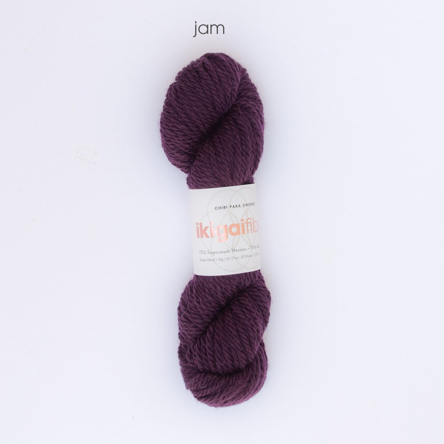 Ikigai Fiber-Chibi Paka Chunky - Skein-yarn-Jam-gather here online