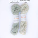 Ikigai Fiber-Chibi Paka Chunky - Skein-yarn-Matcha Latte-gather here online