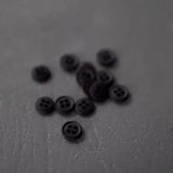 Merchant & Mills-Cotton Buttons 11mm [7/16"] (each)-button-Black-gather here online