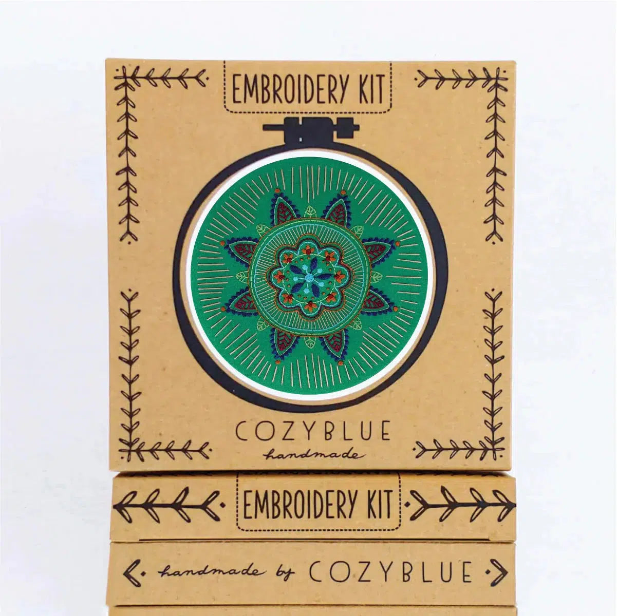 CozyBlue-Oasis Embroidery Kit-embroidery kit-gather here online