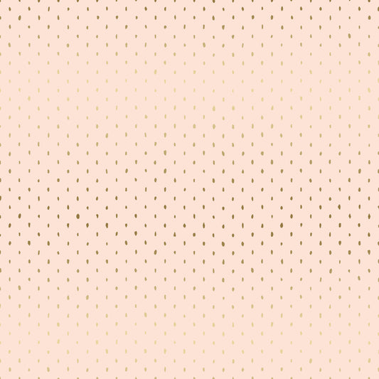 Cotton + Steel-REMNANT: Stitch and Repeat, Blush Metallic 30% OFF 1.05 YDS-fabric remnant-gather here online