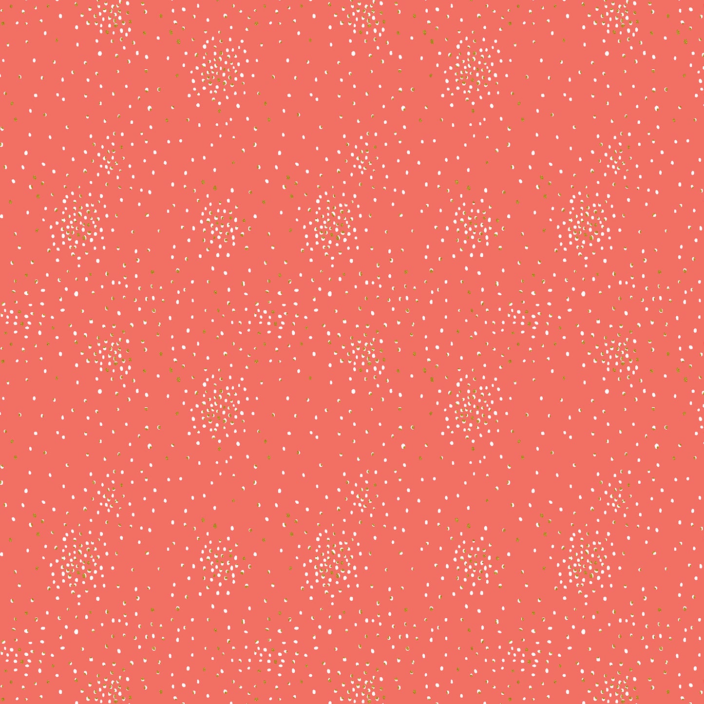 Cotton + Steel-Clusters-fabric-Still Mine Metallic-gather here online