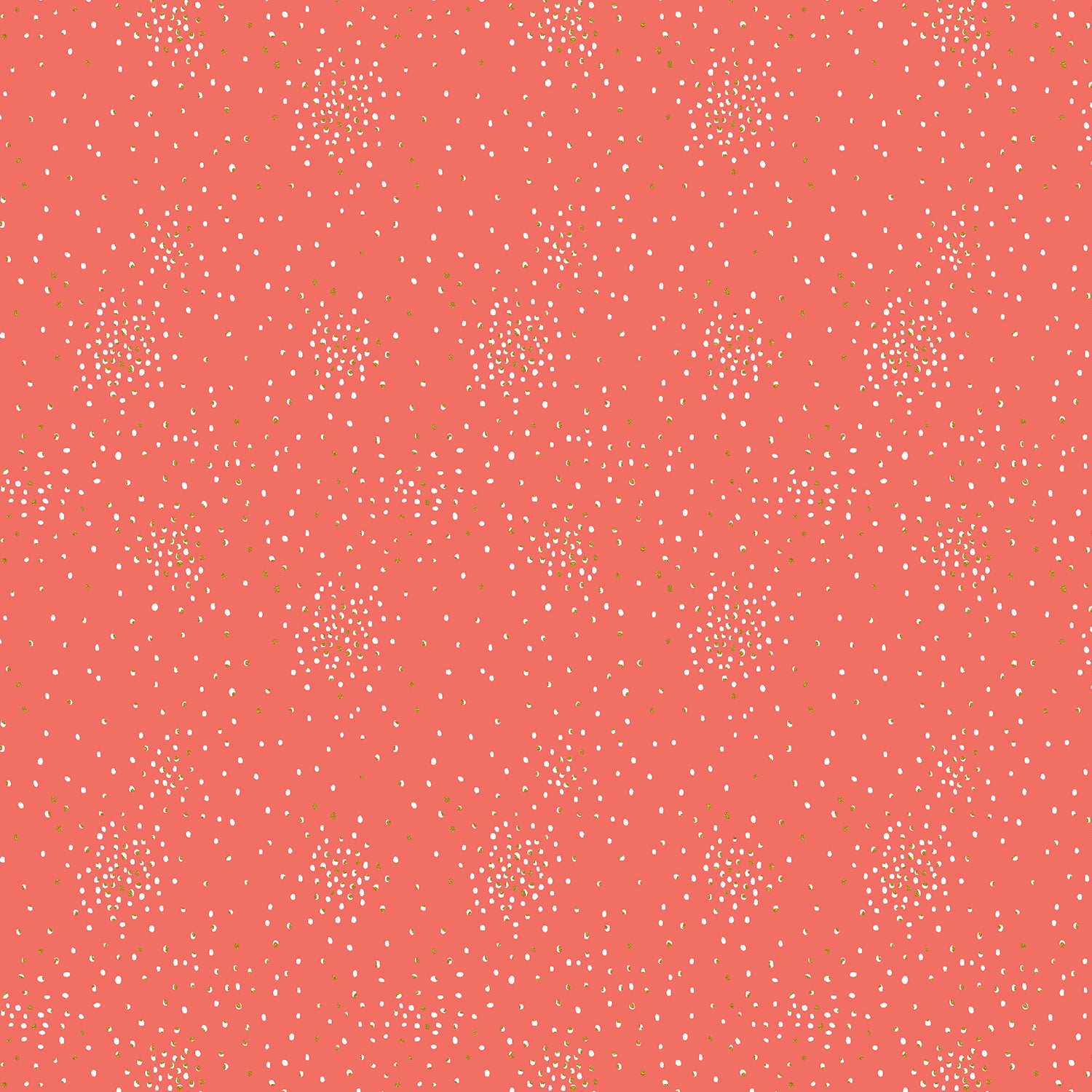 Cotton + Steel-Clusters-fabric-Still Mine Metallic-gather here online