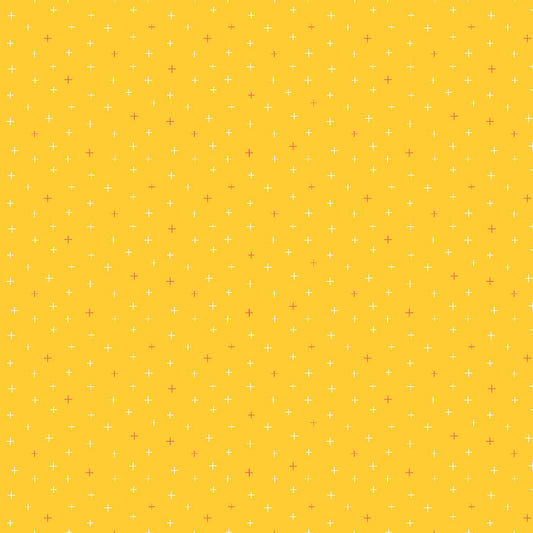 Cotton + Steel-REMNANT: Be Positive, Citrus Blast 30% OFF 1.80 YDS-fabric remnant-gather here online