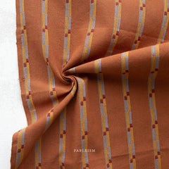 Fableism Supply Co-Track Stripe Umber-fabric-gather here online