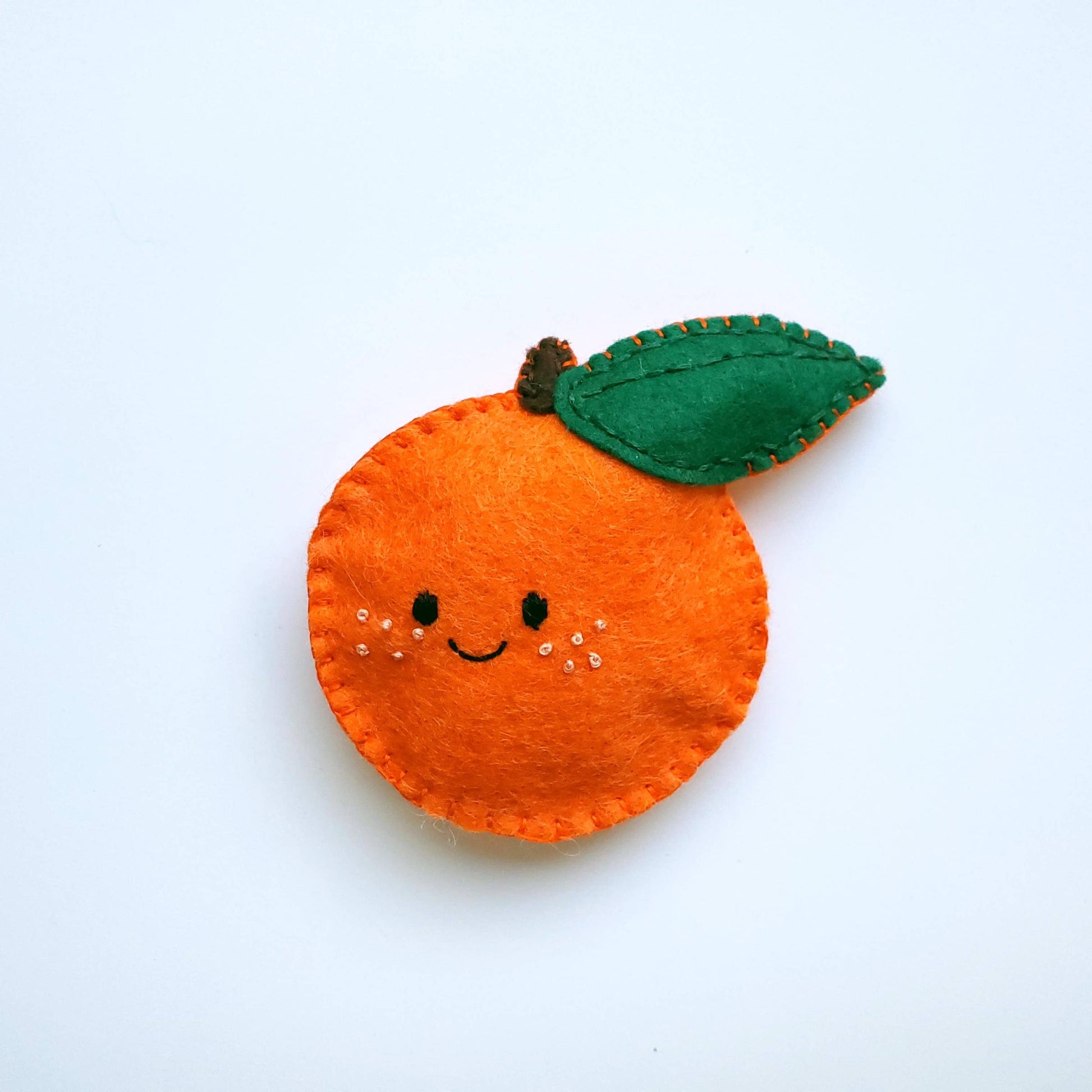 Shawna Smyth Studio-Clementine DIY Felt Kit-sewing kit-gather here online