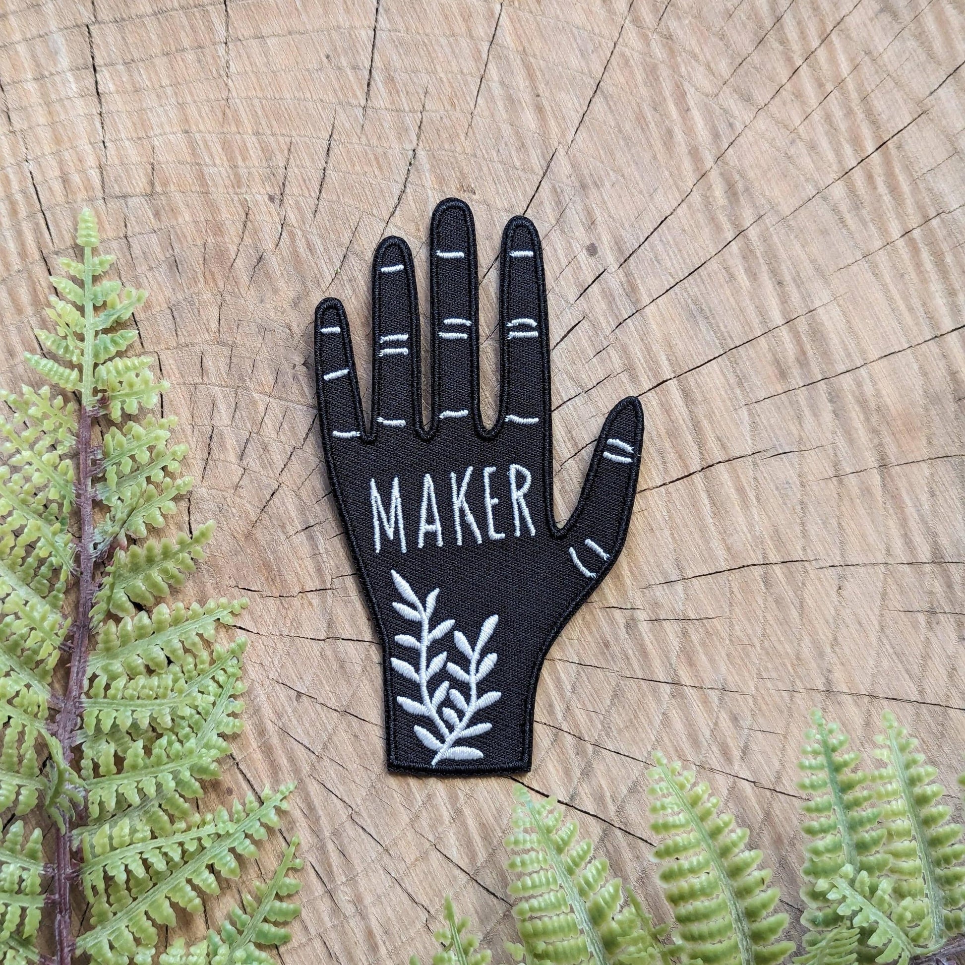 ilikesara-Maker Hand Iron-On Patch-patches + pins-gather here online