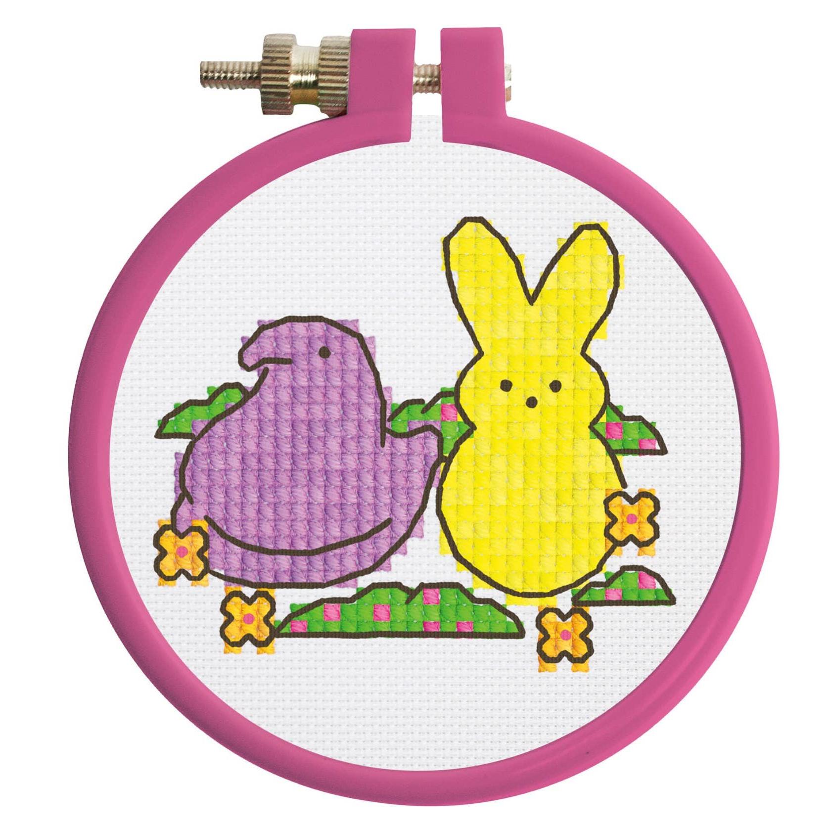 Hachette-PEEPS Cross-Stitch Kit-xstitch kit-gather here online