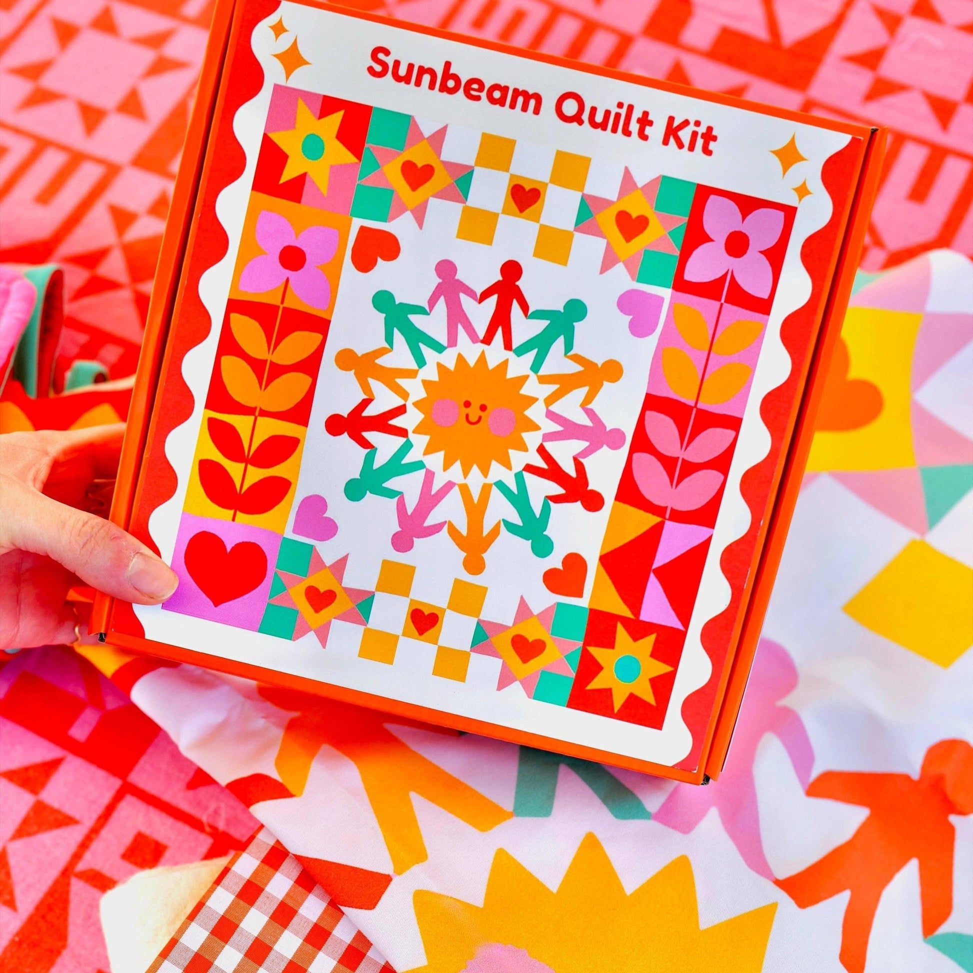 With Love by Kristy-Sunbeam Quilt Kit-sewing kit-gather here online
