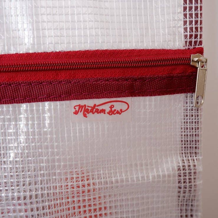 Madam Sew-Sewing Project Bag - Clear-accessory-gather here online