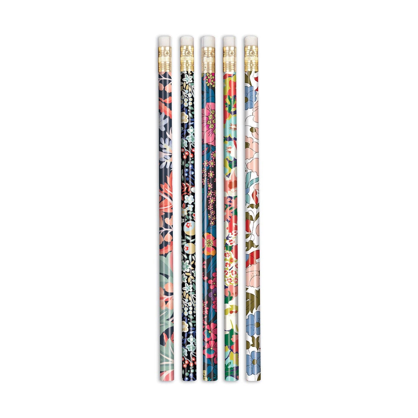 Chronicle Books-Liberty Floral Pencil Set-accessory-gather here online