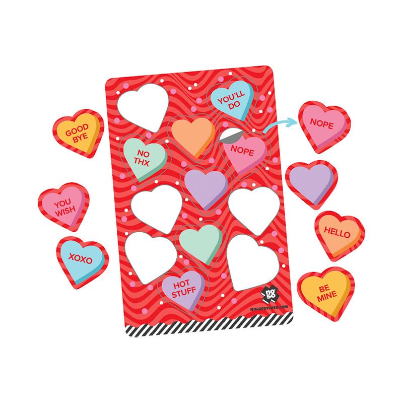 Noso Patches-Spicyhearts Dazzits™ Adhesive Patch Set-patches + pins-gather here online