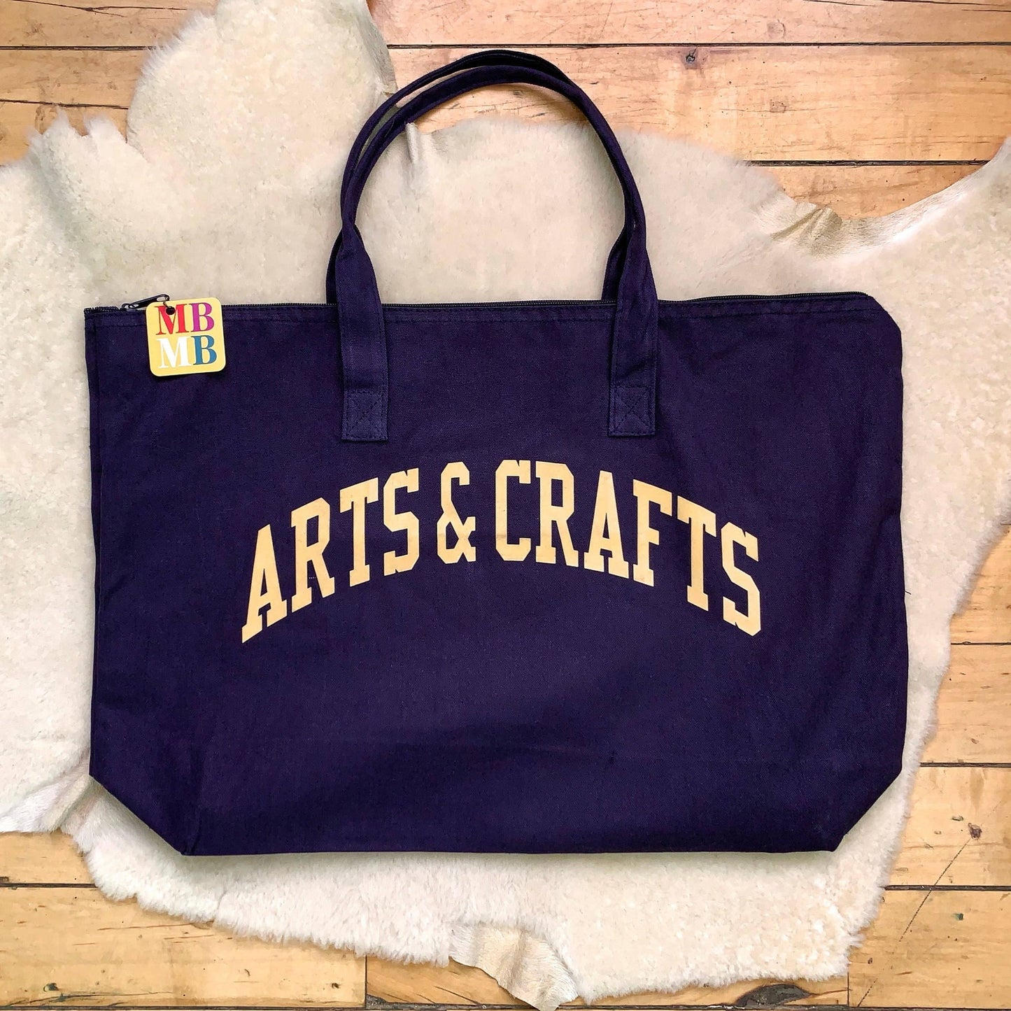 MBMB-Arts And Crafts Large Zip Tote-bags & baskets-gather here online