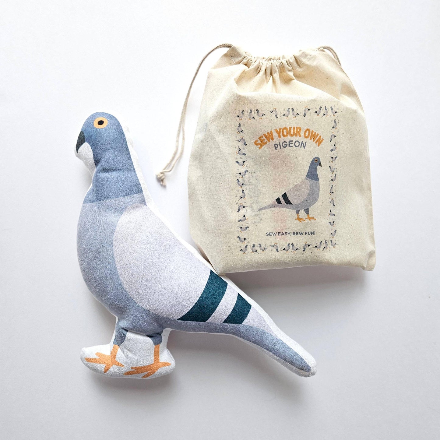 Nickwilljack-DIY Beginner Pigeon Sewing Kit-sewing kit-gather here online