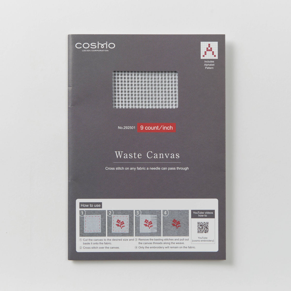 Cosmo-Waste Canvas 9ct-embroidery notion-gather here online