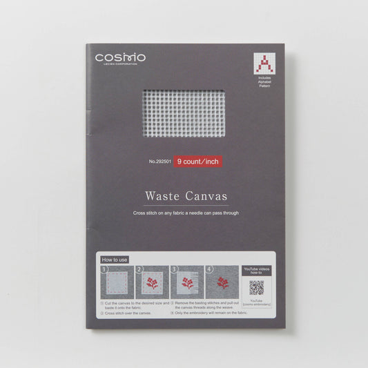 Cosmo-Waste Canvas 9ct-embroidery notion-gather here online