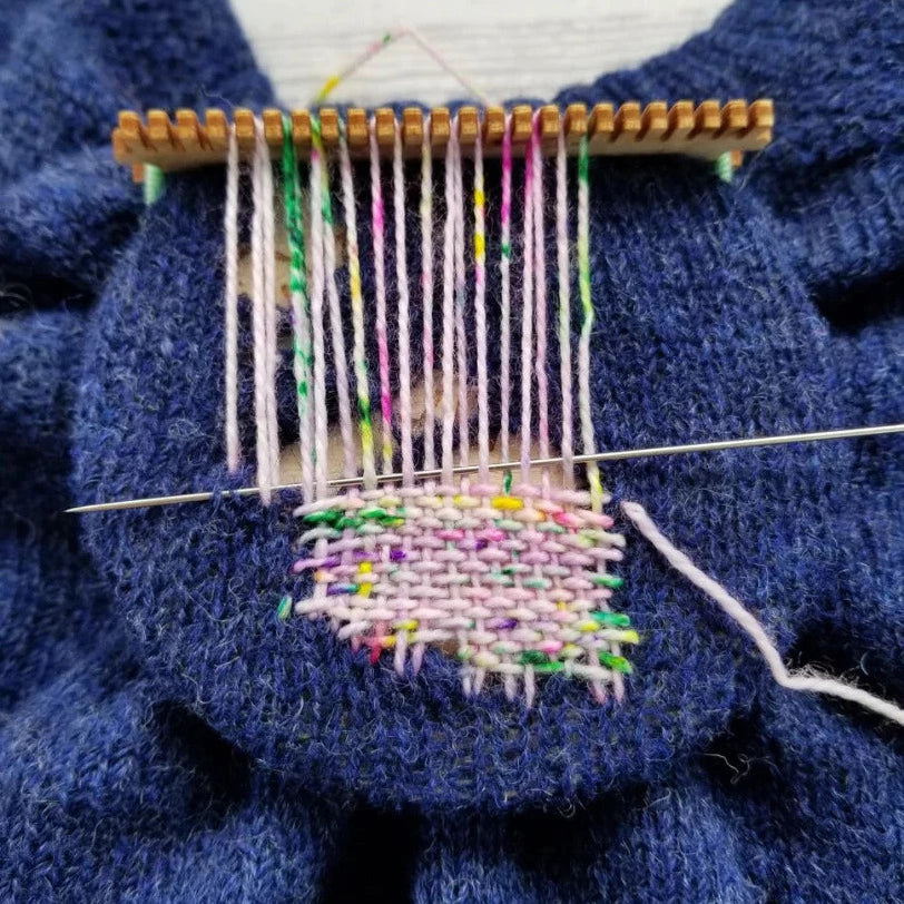 Re-NEW Mending Kit to repair textiles using stitches