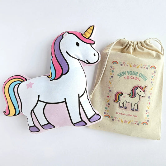Nickwilljack-DIY Unicorn Complete Sewing Kit-sewing kit-gather here online