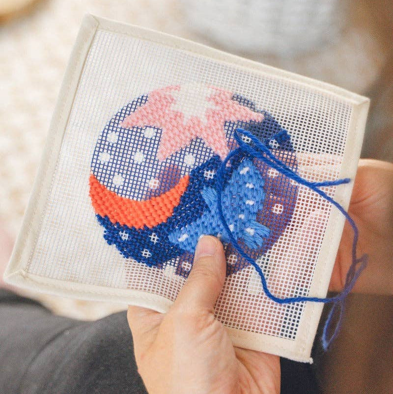 Christmas Night Needlepoint Ornament Kit
