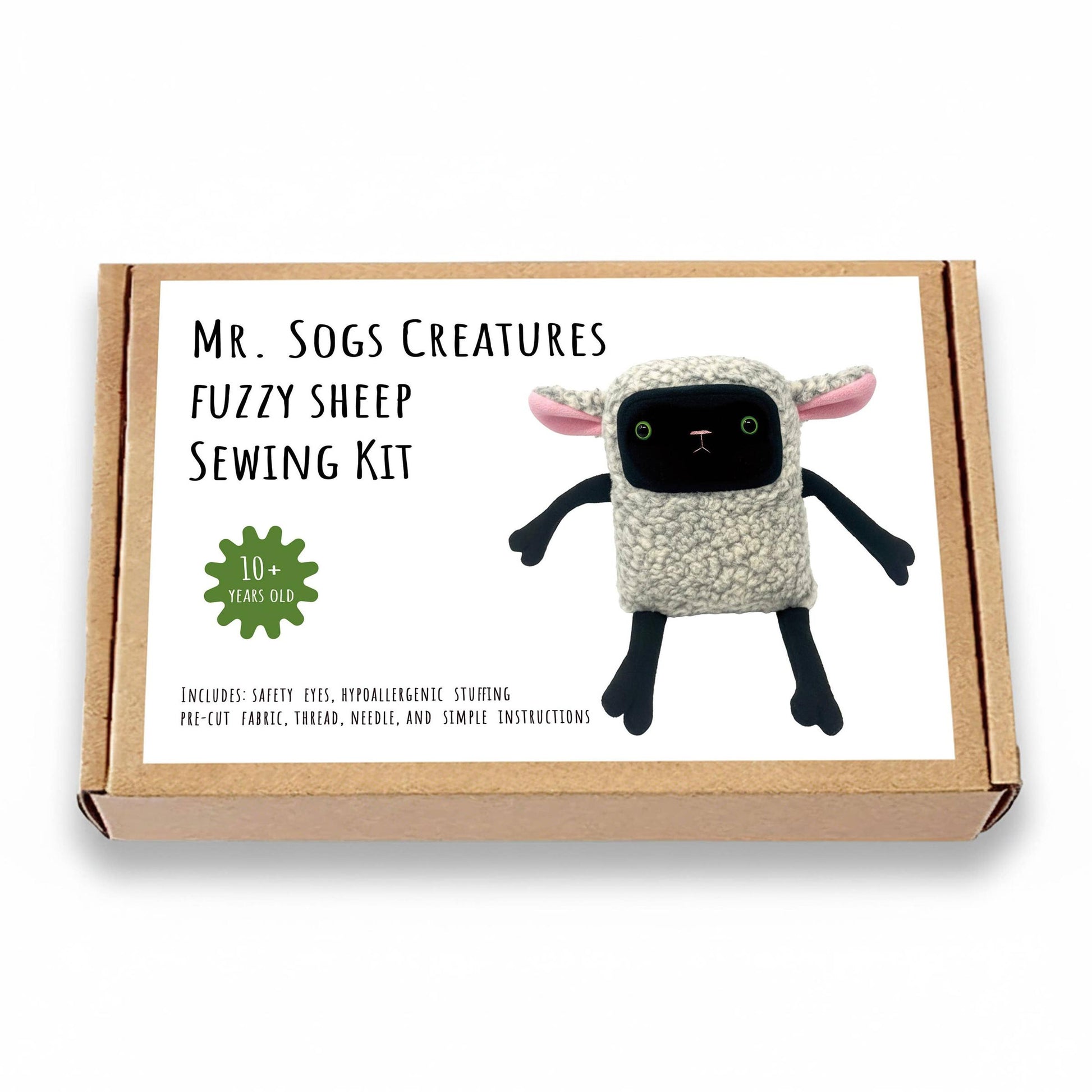 Mr. Sogs-Fuzzy Sheep DIY Plush Sewing Kit-sewing kit-gather here online
