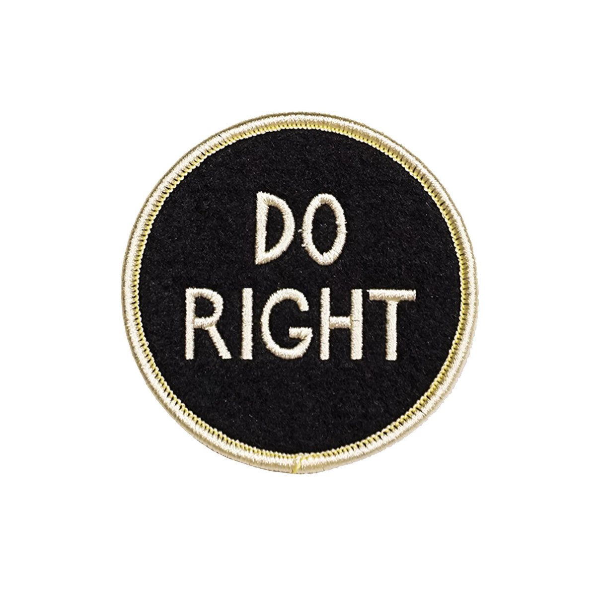Oxford Pennant-Do Right Iron-On Patch-patches + pins-gather here online