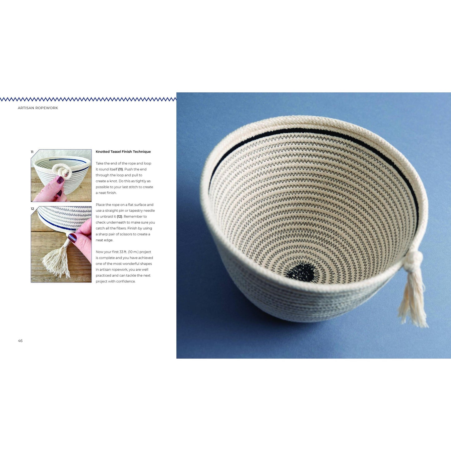 Schiffer Publishing-Artisan Ropework: 15 3-D Stitched Rope Craft Projects-book-gather here online