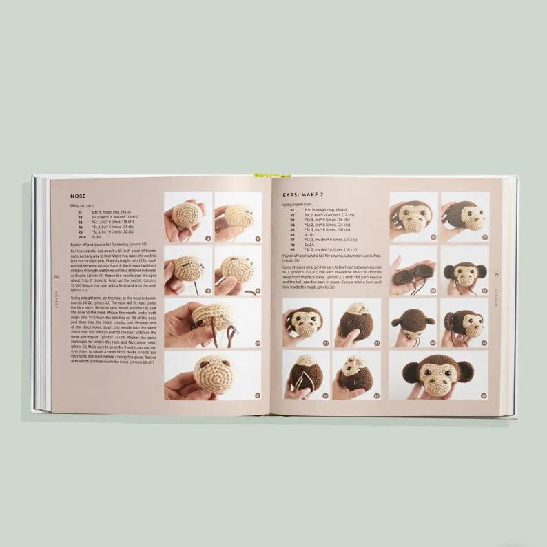 Blue Star Press-Animal Amigurumi Adventures Vol. 1: How to Crochet Amigurumi-book-gather here online