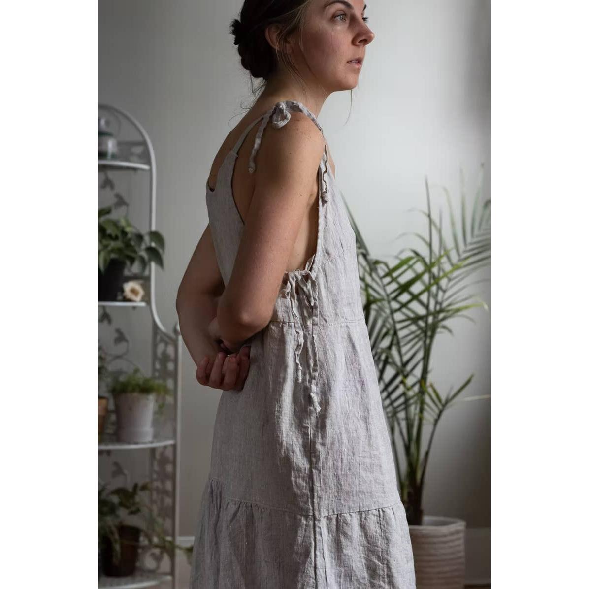 Charlie Darwin Textiles-Gypsy Moth Maxi Dress Pattern-sewing pattern-gather here online