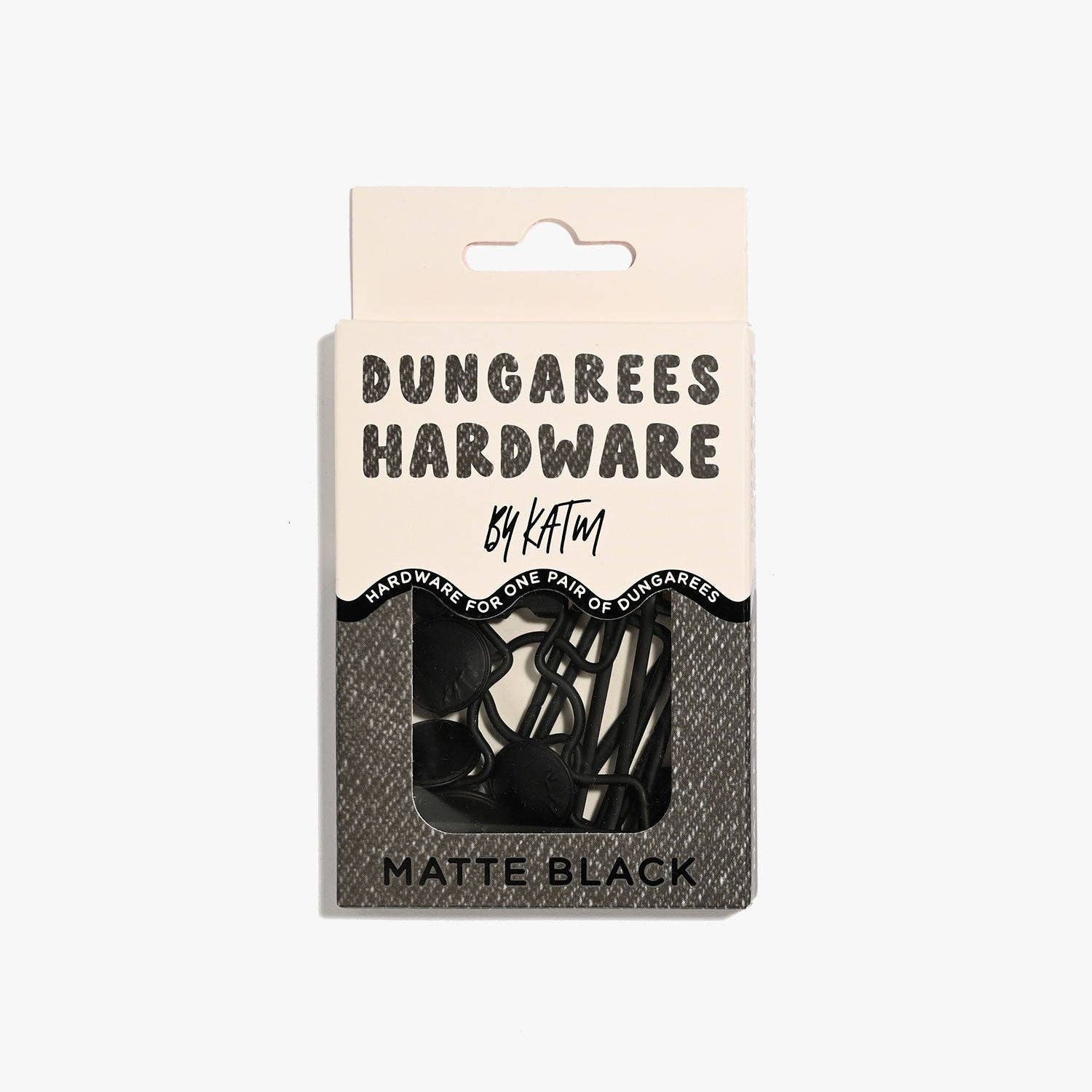 Kylie and The Machine-Dungarees Hardware Kit - Matte Black-hardware kit-gather here online